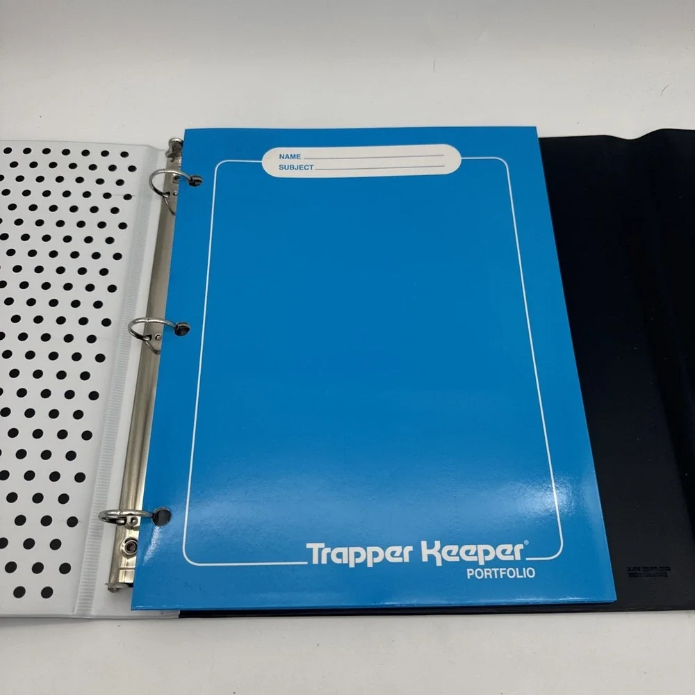 Mead Trapper Keeper 3 Ring Binder Geometric Shapes Design VTG Retro Style 2021